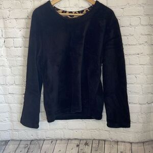 Jasmine Rose Women’s Long Sleeve Fleece Soft Crewneck size Large